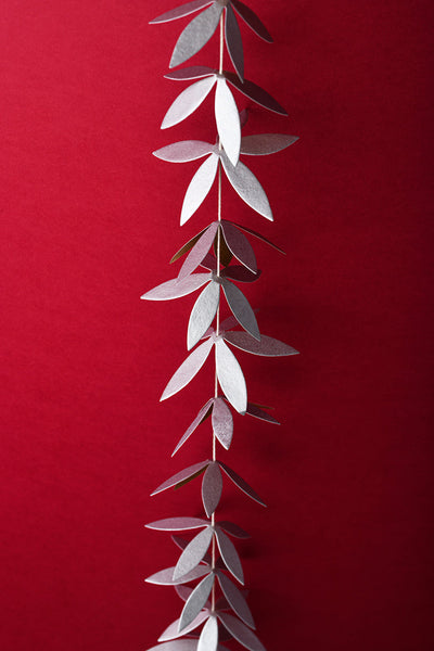 Metallic Paper Petal Cluster Garland Decoration Set of 2 Online