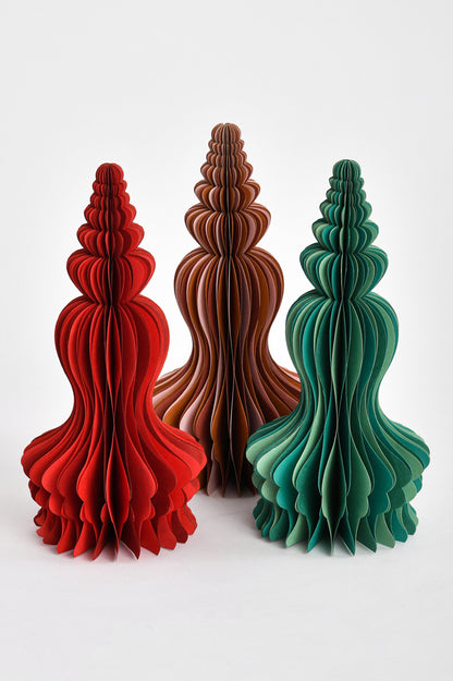 Spire Paper Concertina Tabletop with Magnet Festive Decor Ornament Online 