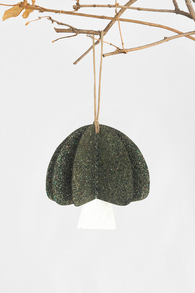 Festive Ornaments Concertina Mushrooms Rickshaw Recycle