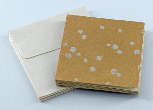 Holiday: Flocked Snowflakes Gift Card Set l Rickshaw Recycle