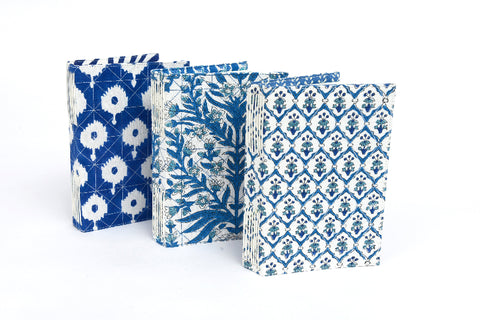 Summer Print Cover Coptic Stitch Journal, 6x4