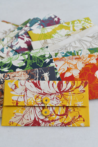 Gift Envelopes with floral print