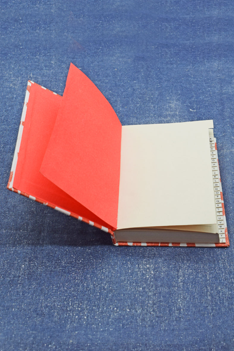 Stencil Prints Address Book