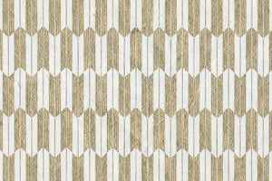 Arrow Print: Gold on White Handmade Paper | Rickshaw Recycle