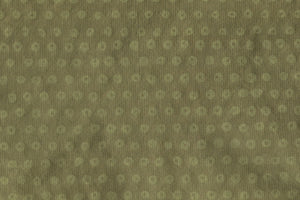 Brown on Moss Green Dot Sieve Printed Handmade Paper Online