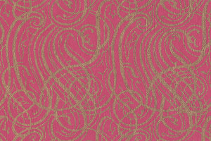Gold On Dark Pink Calligraphy Printed Handmade Paper Online