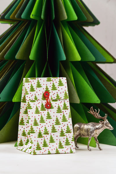  Christmas Prints Mini Green & Red Paper Gift Envelopes Online