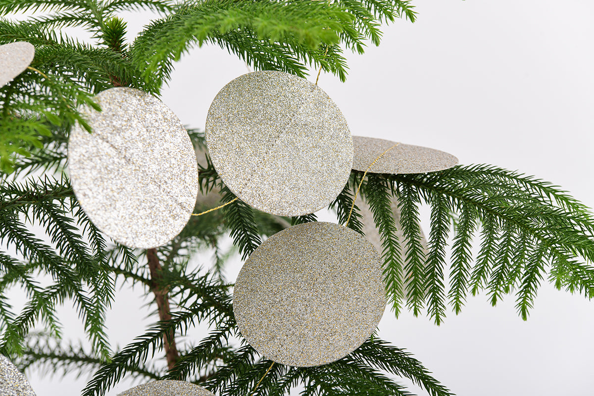 Glitter Bubble Paper Garland Decoration Set of 2 Online
