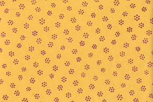 Red On Yellow Stars Printed Handmade Paper Online