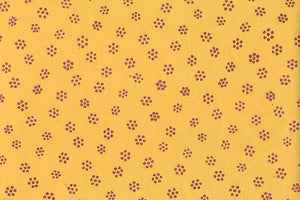 Stars: Red Glitter on Yellow Handmade Paper | Rickshaw Recycle