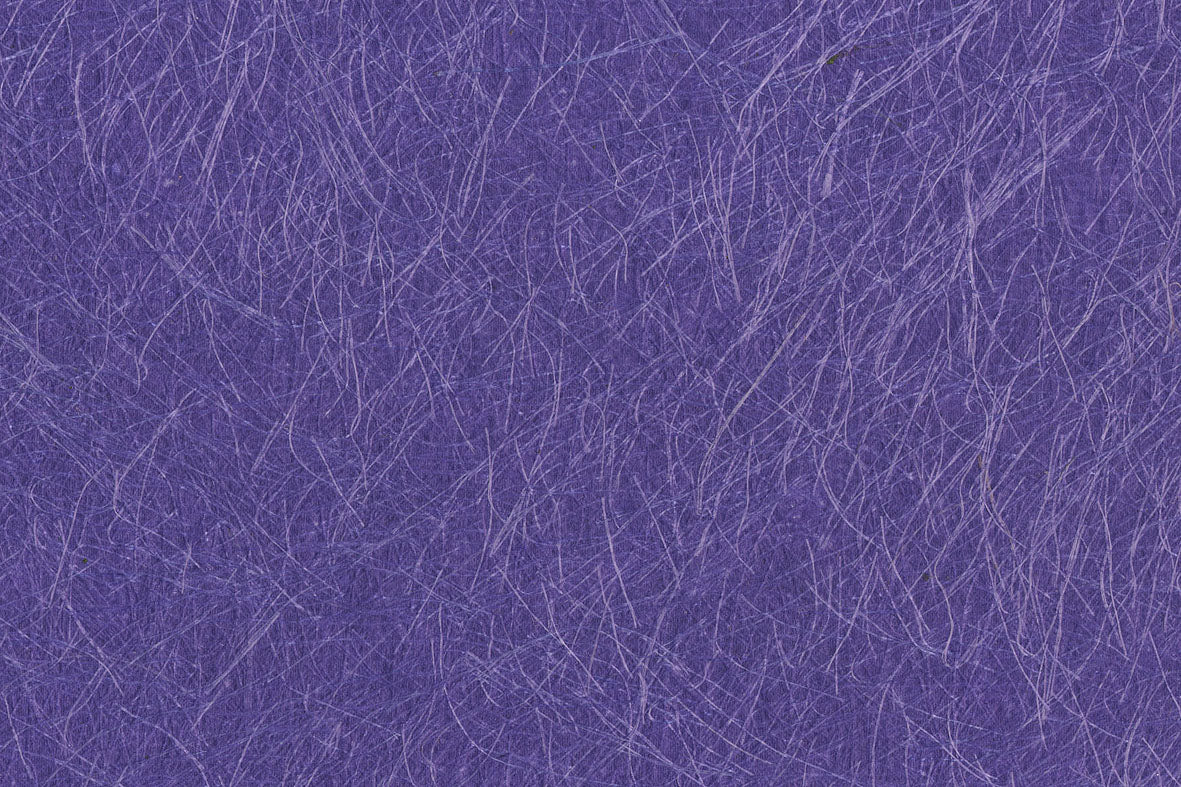Purple Art Silk Fibre Thin Handmade Paper | Rickshaw Recycle