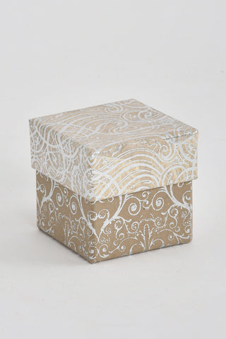 Calligraphy Mini Cube Handmade Paper Gift Box Online