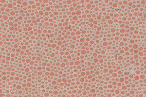 Dots Texture:  Red on Gray Handmade Paper | Rickshaw Recycle