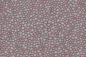 Dot Texture Silver on Bordeaux Handmade Paper | Rickshaw Recycle