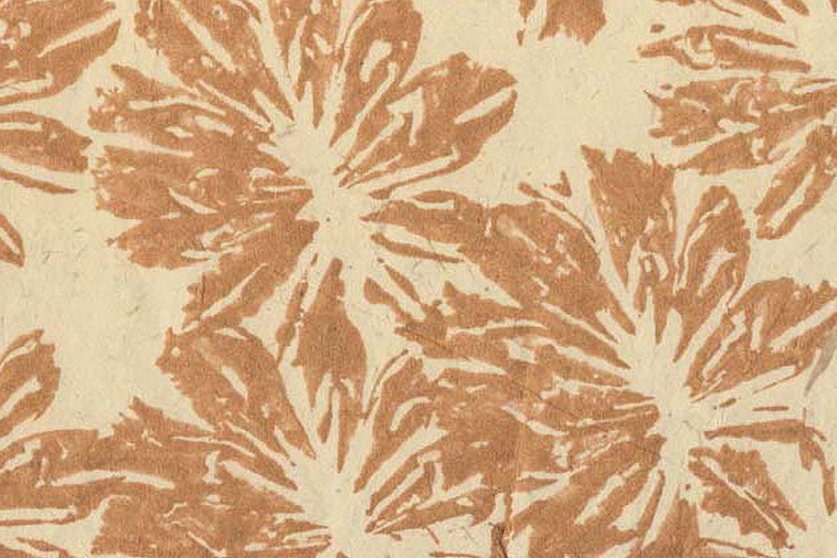 Potli Flower: Copper on White Daphne | Rickshaw Recycle