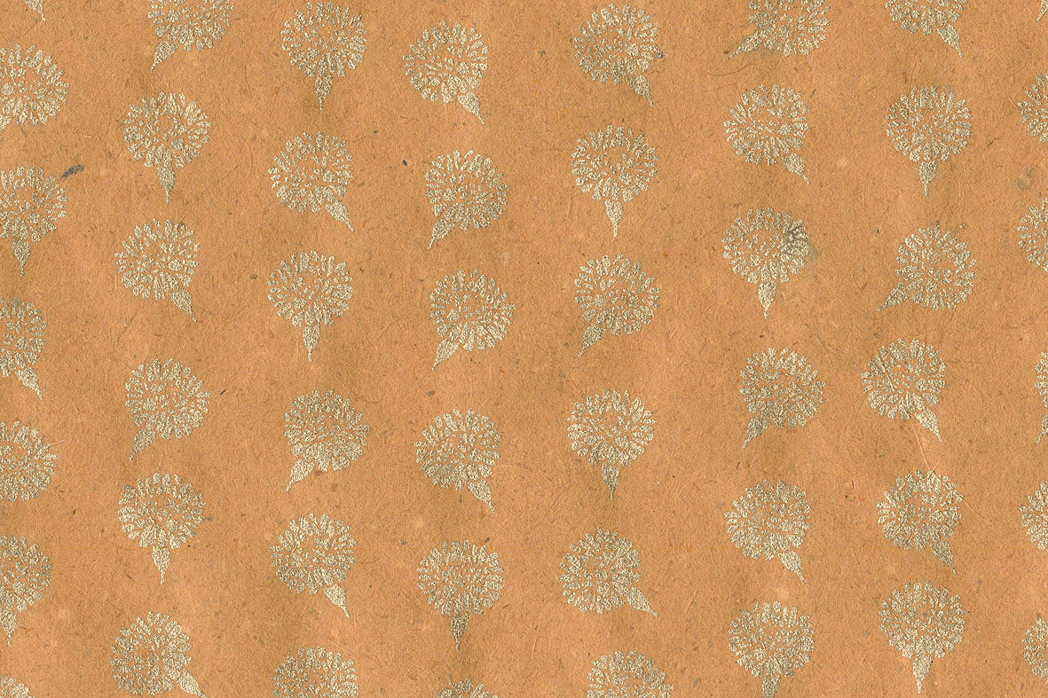 Marigold Strings Gold on Autumn Gold Banana | Rickshaw Recycle