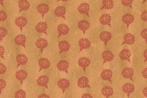 Marigold Strings Burgundy on Autumn Gold Banana | Rickshaw Recycle