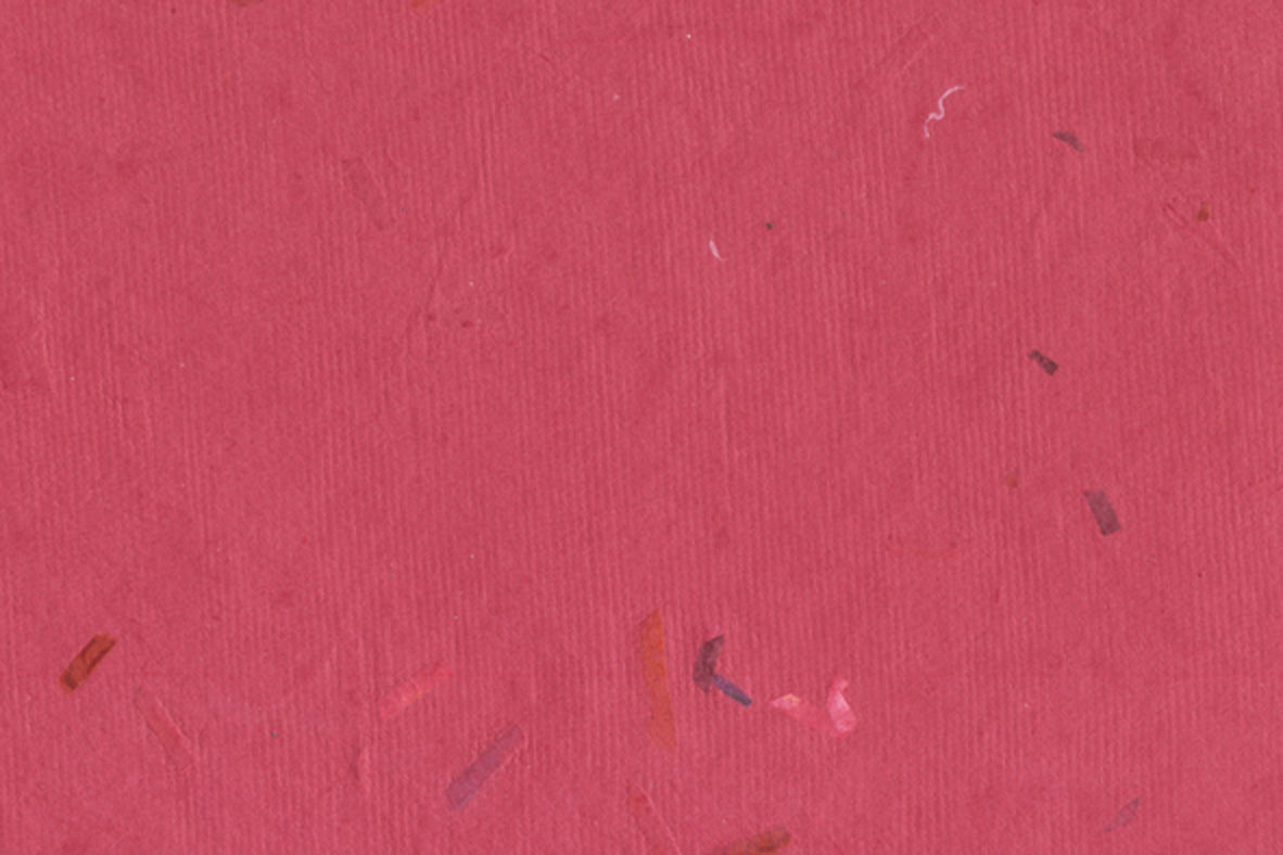 Fuschia Pink with Pink Mixed Brights Chips Handmade Paper