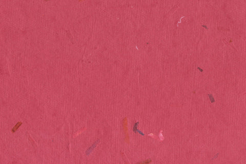 Fuschia Pink with Pink Mixed Brights Chips Handmade Paper