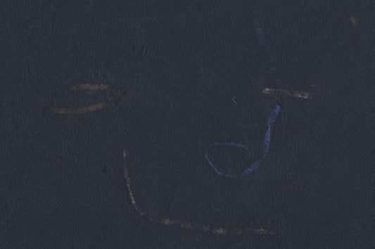 Black with Blue & Naturals Mixed Chips Texture Handmade Paper Online