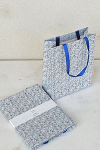 Artdeco Print White Handmade Paper Gift Bags Online 10x7.5