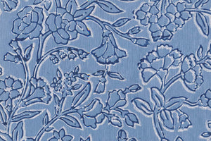 Floral Jaal White & Blue Gray on Boy Blue Handmade Paper | Rickshaw Recycle