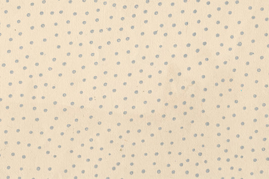 Silver On White Raidana Dots Printed Handmade Paper Online
