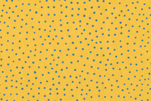 Raidana Dots Blue on Yellow Handmade Paper | Rickshaw Recycle