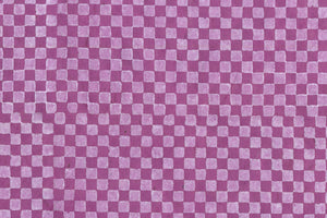 Checker Grid White on Magenta Handmade Paper | Rickshaw Recycle