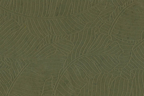 Leaf Texured: Burnt Olive Handmade Paper | Rickshaw Recycle