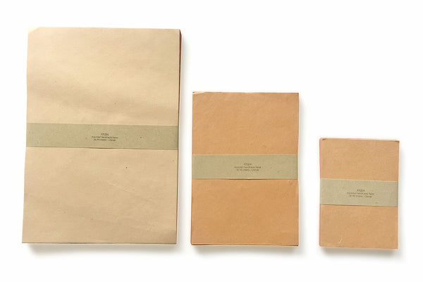 A6 unicolour pack: Assorted handmade paper | Rickshaw Recycle